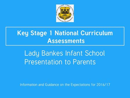 Key Stage 1 National Curriculum