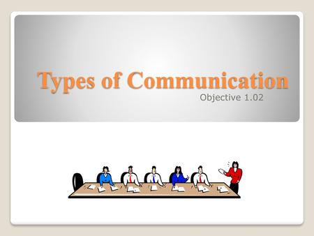 Types of Communication