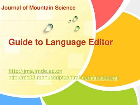 Journal of Mountain Science