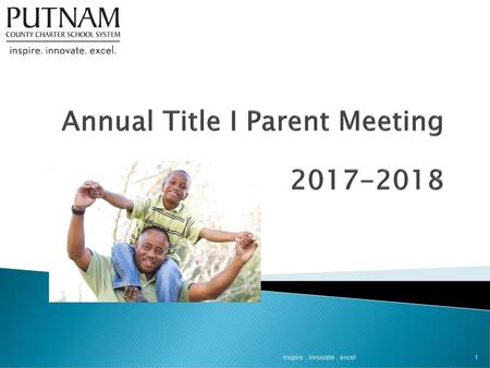 Annual Title I Parent Meeting