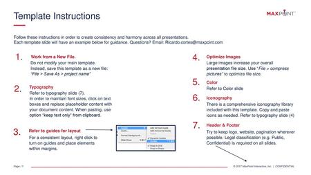 Template Instructions