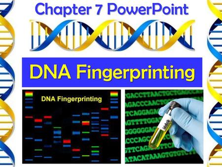 DNA, or Deoxyribonucleic Acid, is the genetic material in our cells.