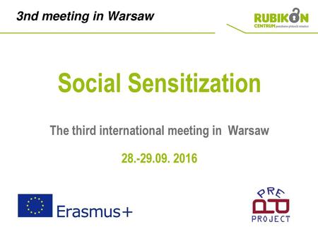 The third international meeting in Warsaw