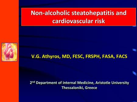 Non-alcoholic steatohepatitis and cardiovascular risk