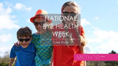 NATIONAL EYE HEALTH WEEK