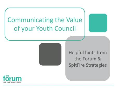 Communicating the Value of your Youth Council