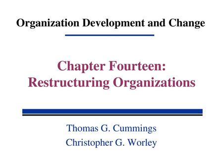 Organization Development and Change