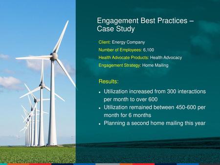 Engagement Best Practices – Case Study