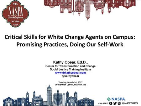 Kathy Obear, Ed.D., Center for Transformation and Change