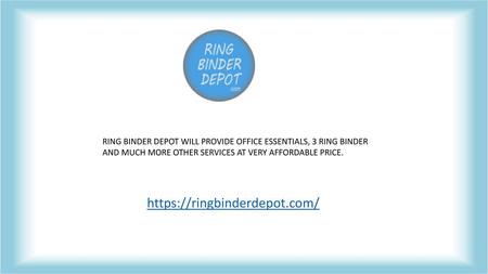 https://ringbinderdepot.com/