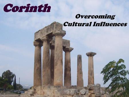 Overcoming Cultural Influences