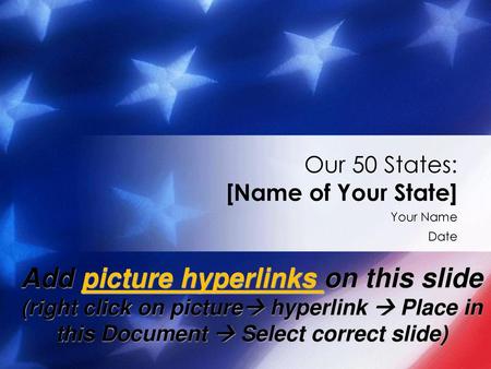 Our 50 States: [Name of Your State]