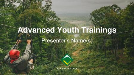 Advanced Youth Trainings