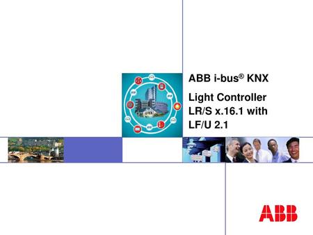 ABB i-bus® KNX Light Controller LR/S x.16.1 with LF/U 2.1.