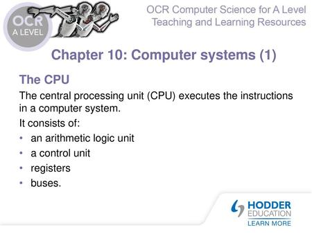 Chapter 10: Computer systems (1)