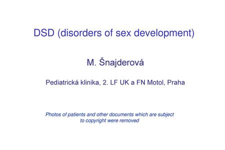 DSD (disorders of sex development)