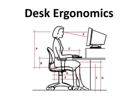 Desk Ergonomics.