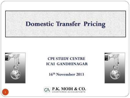 Domestic Transfer Pricing