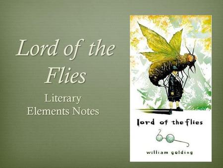 Literary Elements Notes