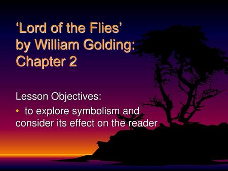 ‘Lord of the Flies’ by William Golding: Chapter 2