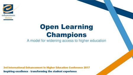 Open Learning Champions