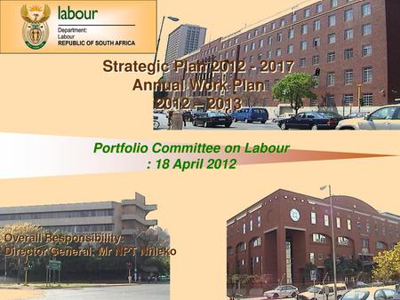 Portfolio Committee on Labour