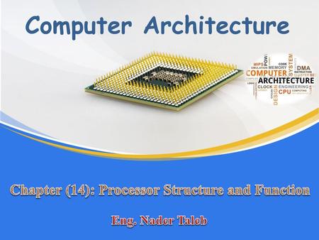 Computer Architecture Chapter (14): Processor Structure and Function