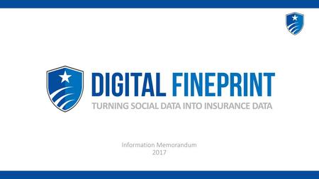 TURNING SOCIAL DATA INTO INSURANCE DATA