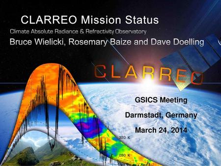 CLARREO Mission Status