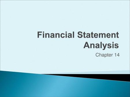 Financial Statement Analysis