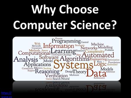 Why Choose Computer Science?