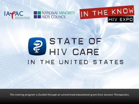 Entry into care Failure to initiate timely HIV care after diagnosis is common ~75% of newly diagnosed link to care within 6-12 months Delayed entry into.