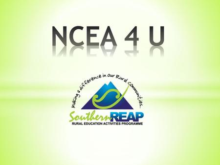 NCEA 4 U.