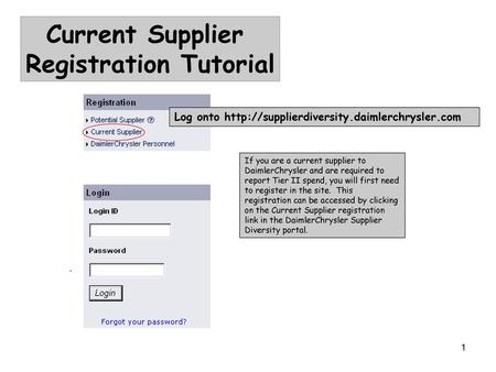 Registration Tutorial