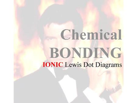 IONIC Lewis Dot Diagrams