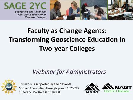 Webinar for Administrators