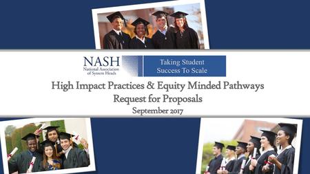 High Impact Practices & Equity Minded Pathways