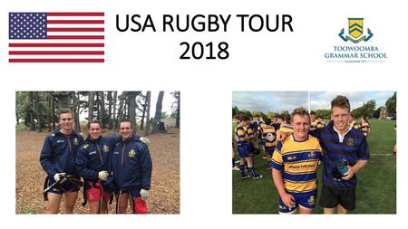 USA RUGBY TOUR 2018.