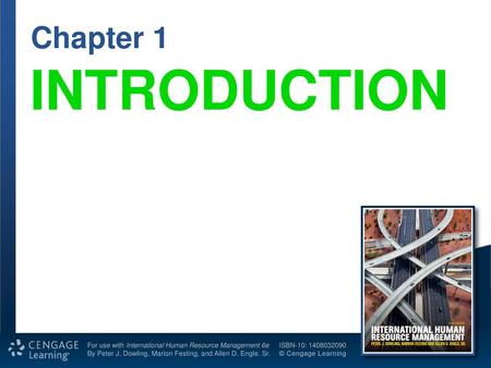 Chapter 1 INTRODUCTION.