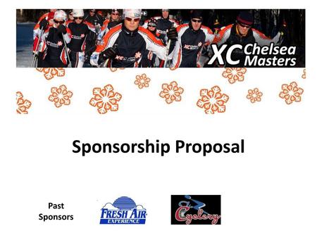 Sponsorship Proposal Past Sponsors.