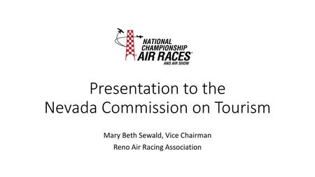 Presentation to the Nevada Commission on Tourism