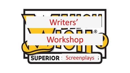 Writers’ Workshop Screenplays.