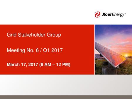 Grid Stakeholder Group