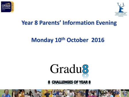 Year 8 Parents’ Information Evening