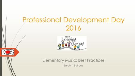 Professional Development Day 2016