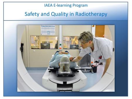 IAEA E-learning Program