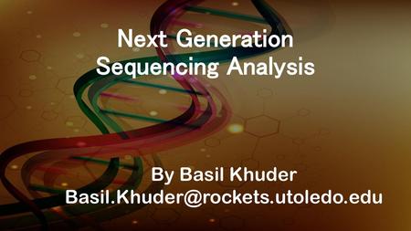 Next Generation Sequencing Analysis