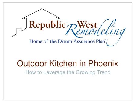 Outdoor Kitchen in Phoenix