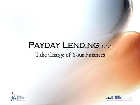 Take Charge of Your Finances