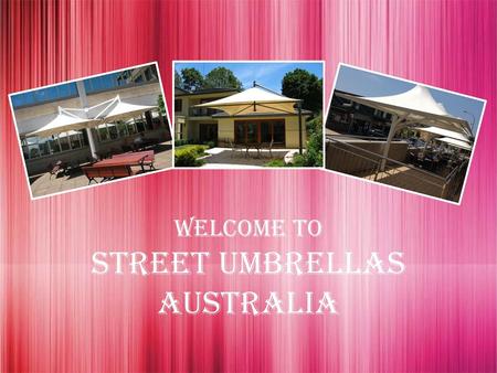 Street Umbrellas Australia